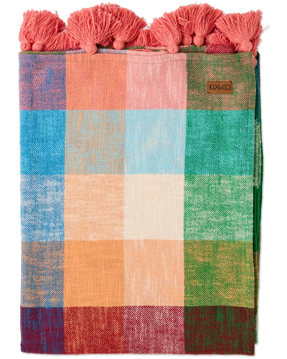 KIP & CO PALOMA TARTAN WOVRN THROW ONE SIZE