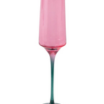 KIP & CO ISLE OF PINK CHAMPAGNE GLASS 2P SET ONE SIZE 