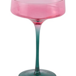 KIP & CO ISLE OF PINK MARGARITA GLASS 2P SET GLASS ONE SIZE