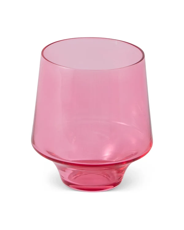 KIP & CO ISLE OF PINK TUMBLER GLASS 2P SET