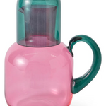 KIP & CO ISLE OF PINK CARAFE GLASS ONE SIZE 