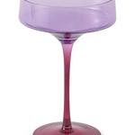 KIP & CO LILAC FIESTA MARGARITA GLASS 2P SET ON SIZE
