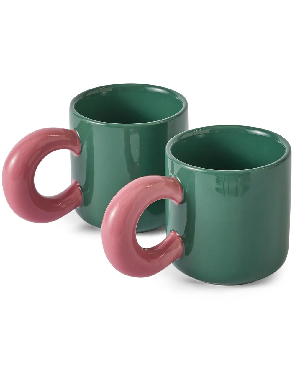 KIP & CO BASIL COFFEE CUP 2P SET ONE SIZE