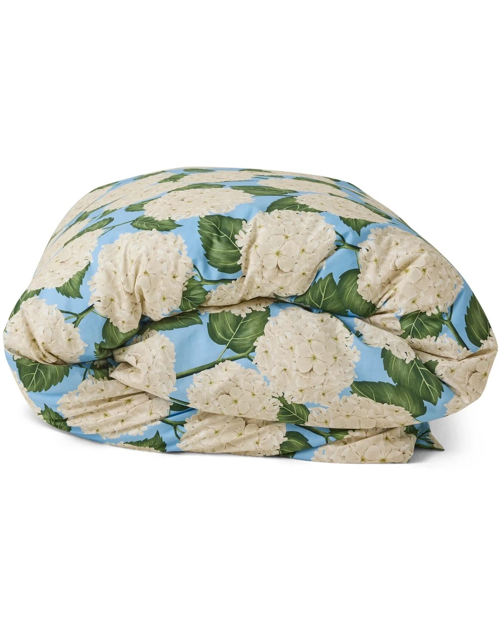KIP & CO HYDRANGEA BLUE ORGANIC COTTON QUILT COVER QUEEN
