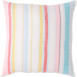 KIP & CO BELLISSIMO STRIPE LINEN EUROPEAN PILLOWCASES 2P SET