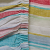 KIP & CO BELLISSIMO STRIPE LINEN FITTED SHEET QUEEN