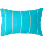 KIP & CO AEGEAN STRIPE LINEN PILLOWCASES 2P STD SET