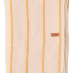 KIP & CO POPCORN STRIPE LINEN FLAT SHEET QUEEN