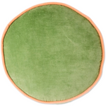 KIP & CO PESTO VELVET PEA CUSHION ONE SIZE