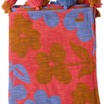 KIP & CO FLORA WOVEN THROW ONE SIZE