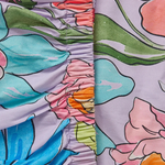 KIP & CO FLOWER GIRL ORGANIC COTTON FITTED SHEET QUEEN