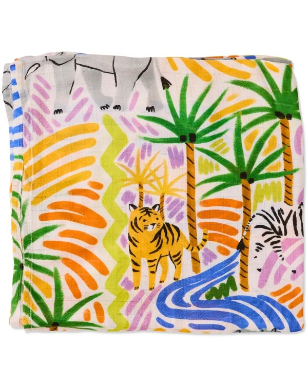 KIP & CO SAVANNAH BAMBOO SWADDLE ONE SIZE