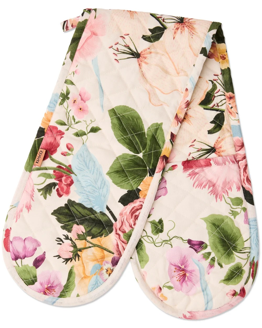 KIP & CO DOUBLE OVEN MITT ONE SIZE BELLE FLORAL