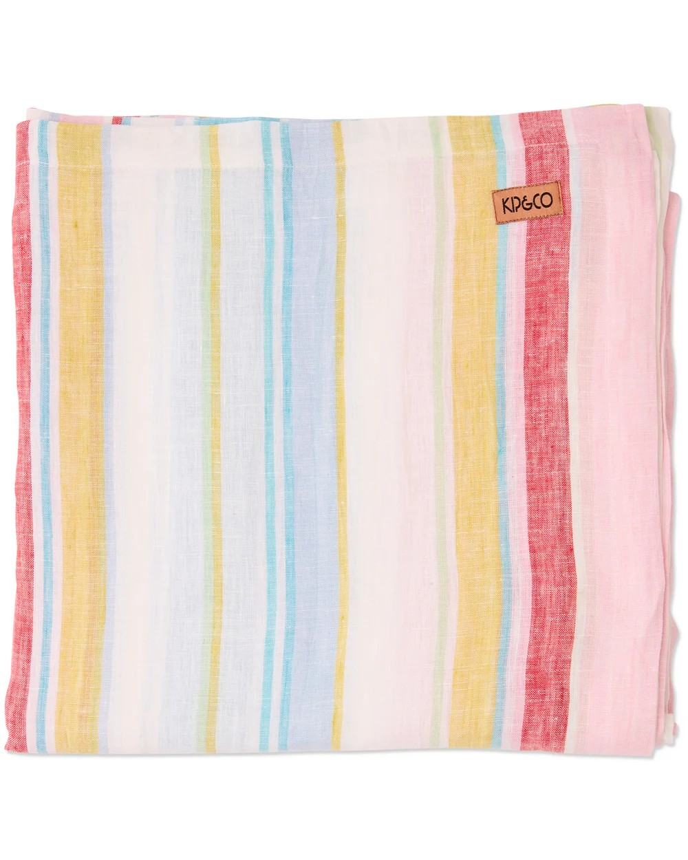 KIP & CO BELLISSIMO STRIPE TABLECLOTH LARGE RECTANGULAR ONE SIZE
