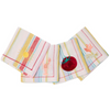 KIP & CO BELLILSSIMO STRIPE EMBROIDERED 4P NAPKIN SET ONE SIZE