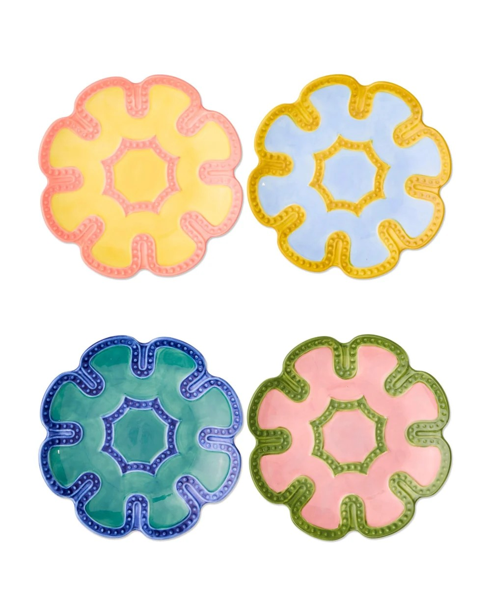 KIP & CO PRIMO SIDE PLATE 4P SET ONE SIZE