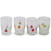 KIP & CO FRUITY TUMBLER GLASS 4P SET ONE SIZE