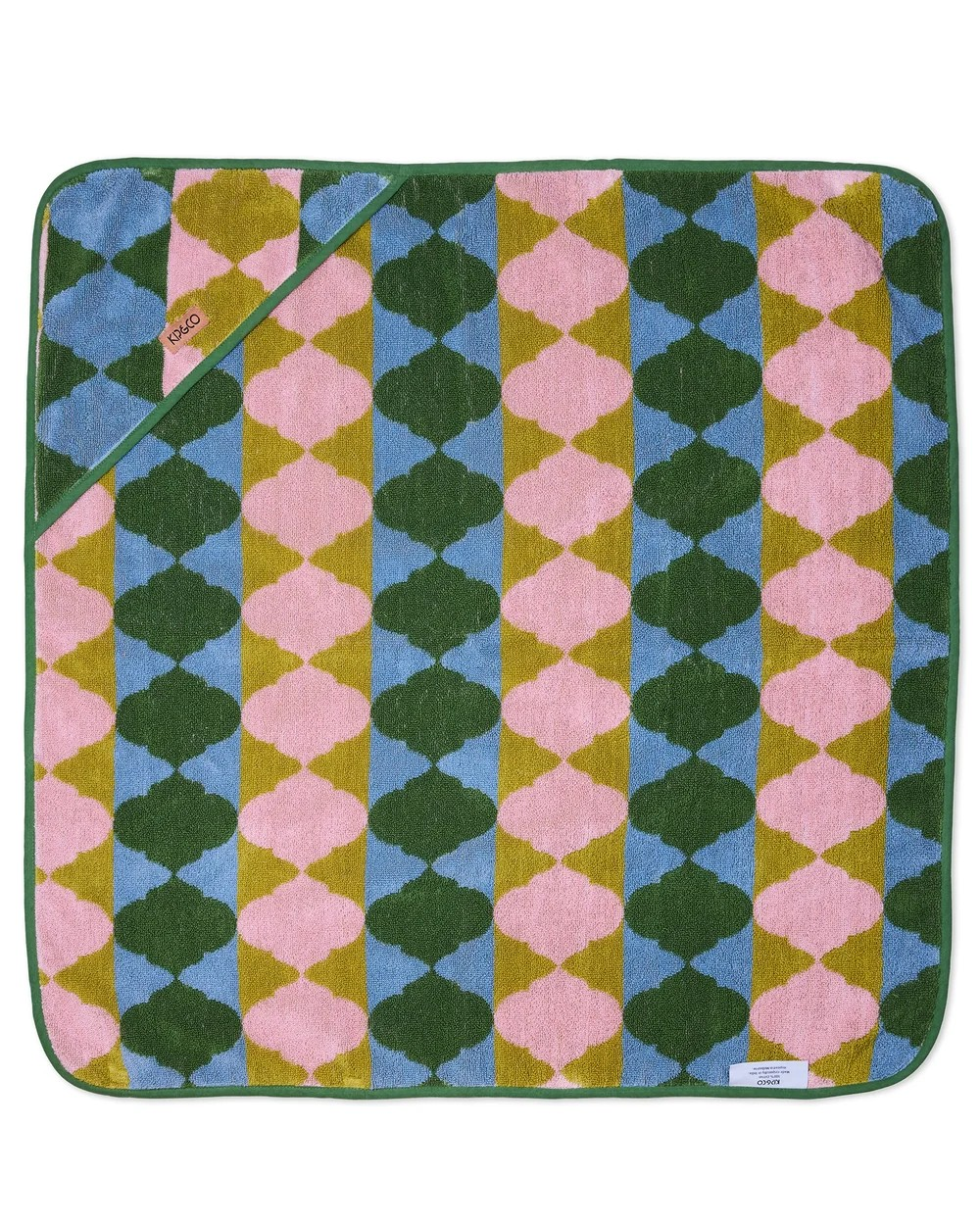 KIP & CO GENIE TERRY BABY TOWEL ONE SIZE