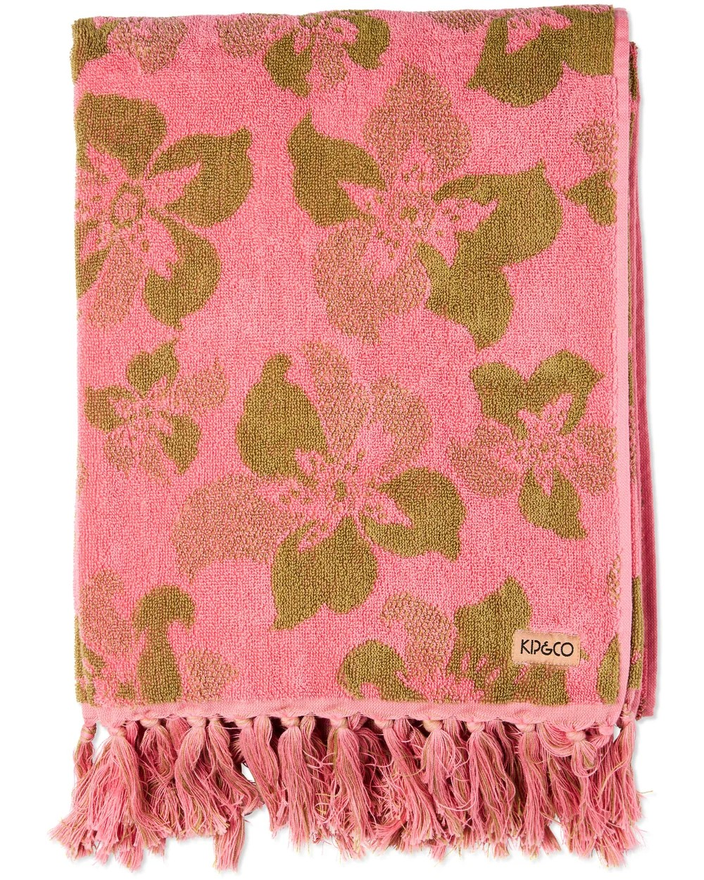 KIP & CO BLOOM TERRY BATH TOWEL ONE SIZE