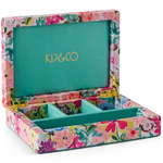 KIP & CO ALFRESCO VELVET JEWELLERY BOX ONE SIZE