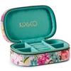KIP & CO ALFRESCO TRAVEL VELVET JEWELLERY BOX ONE SIZE