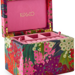 KIP & CO AUSTRALIAN BUSH BLOSSOM VELVET JEWELLERY BOX LARGE ONE SIZE