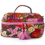 KIP & CO AUSTRALIA BUSH BLOSSOM QUILTED COTTON TOILETRY CASE ONE SIZE