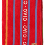 KIP & CO CIARO STRIPE TERRY BEACH TOWEL ONE SIZE