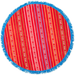 KIP & CO CIAO STRIPE TERRY ROUND BEACH TOWEL ONE SIZE