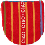 KIP & CO CIARO STRIPE TERRY BEACH CARRY ALL POUCH ONE SIZE
