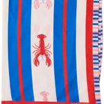 KIP & CO LOBSTER FAN CLUB SARONG ORGANIC COTTON 