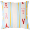 KIP & CO LOBSTER FAN CLUB OUTDOOR CUSHION 65X65CM