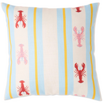 KIP & CO LOBSTER FAN CLUB OUTDOOR CUSHION 65X65CM