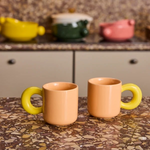 KIP & CO CITRON MUG 2P SET ONE SIZE
