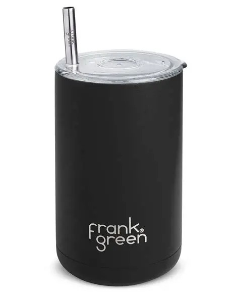 FRANK GREEN ICED COFFEE CUP WIITH STRAW 15OZ MIDNIGHT