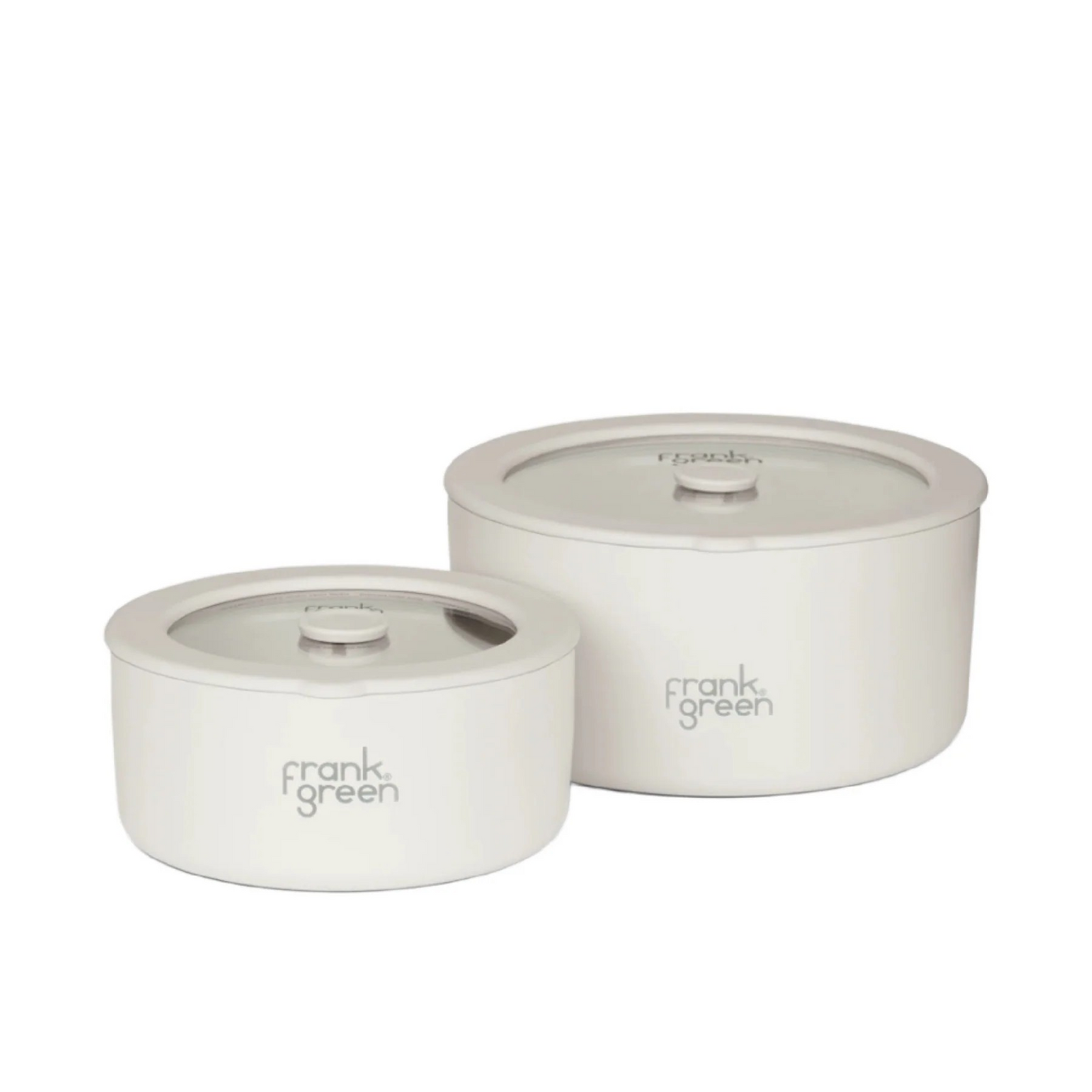STAINLESS STEEL BOWLS TWO PACK FRANK GREEN