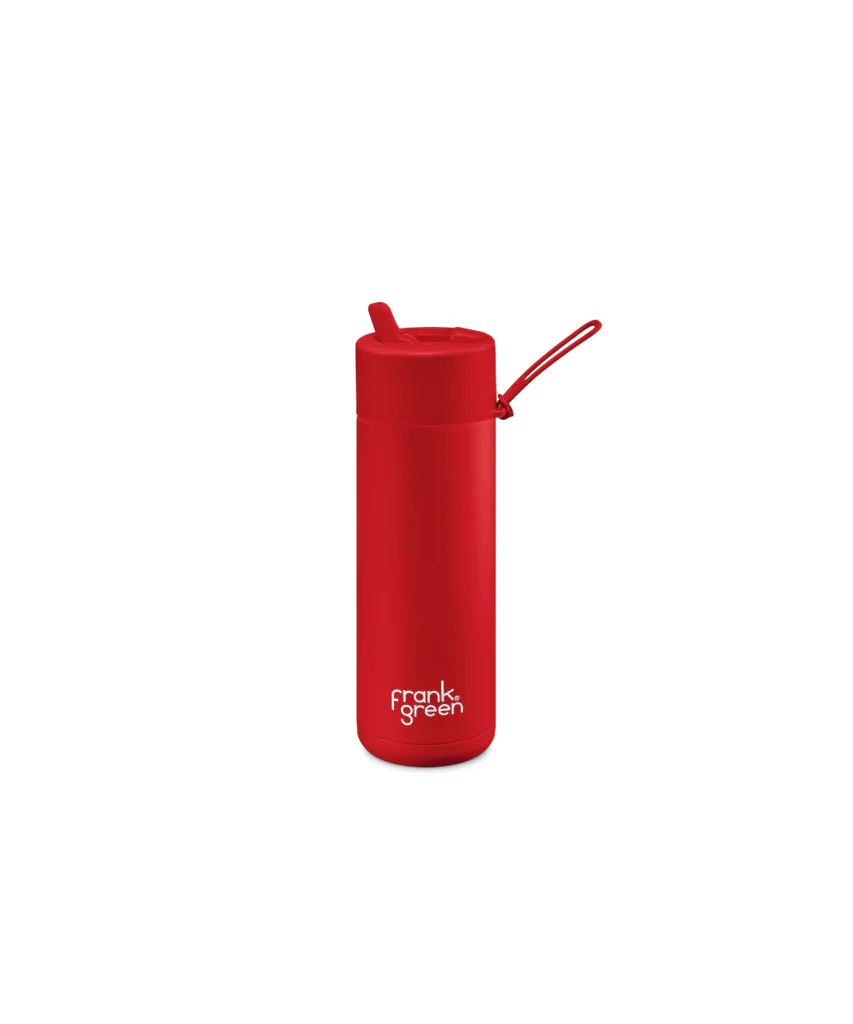 FRANK GREEN 20OZ ATOMIC RED DRINK BOTTLE
