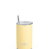 FRANK GREEN ICED COFFEE CUP WITH STRAW 15OZ BUTTERMILK