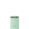 FRANK GREEN CERAMIC COFFEE CUP WITH HINGED LID GREEN