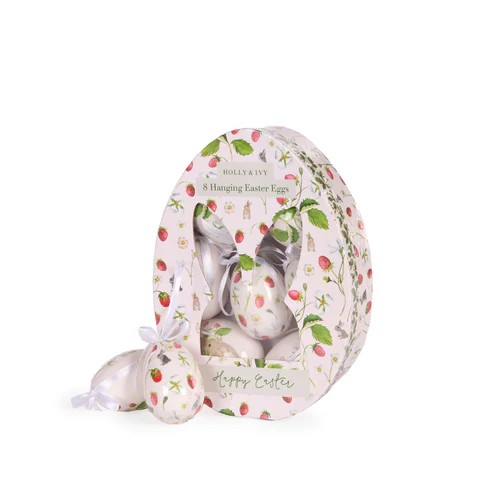 EASTER EGG GIFT BOX STRAWBERRY COTTAGE