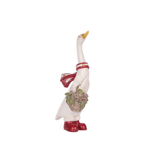MINI FESTIVE DUCK WITH BASKET