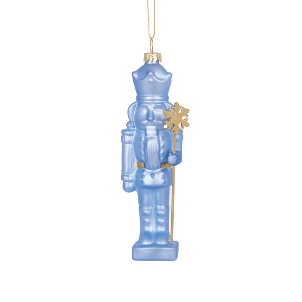 BLUE HANGING NUTCRACKER 