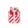 HOLLY AND IVY 20.5CM PINK BOW PRESENT