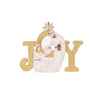 WHITE AND GOLD JOY NATIVITY