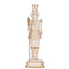 42CM IVORY AND GOLD NUTCRACKER 