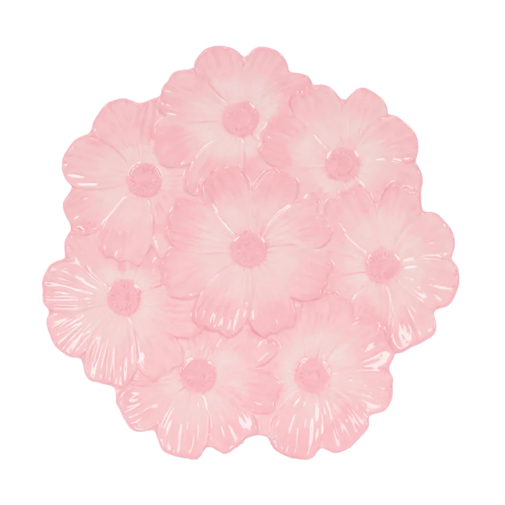 PINK COSMOS PLATE 