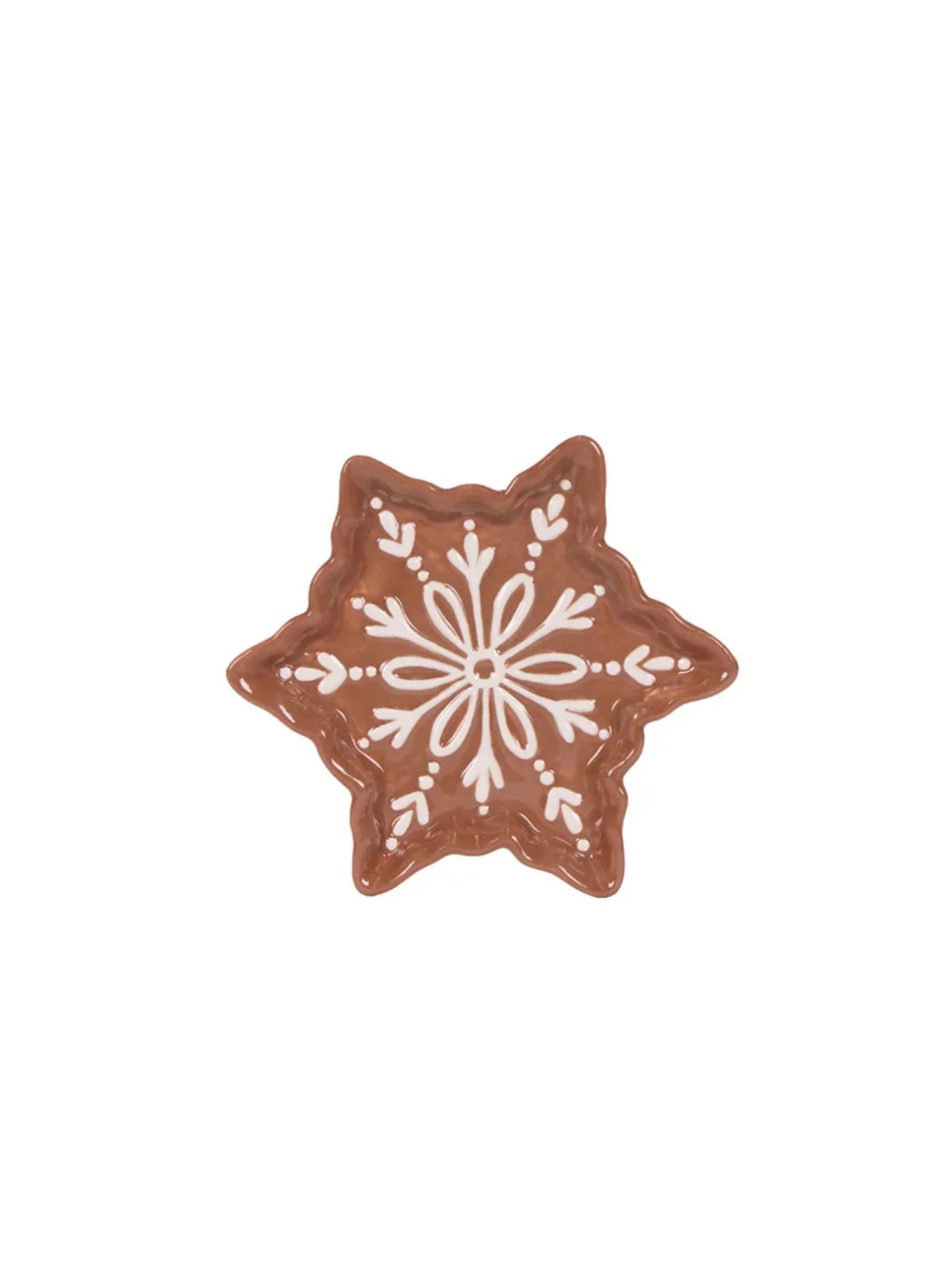 HOLLY AND IVY GINGERBREAD STAR TRAY