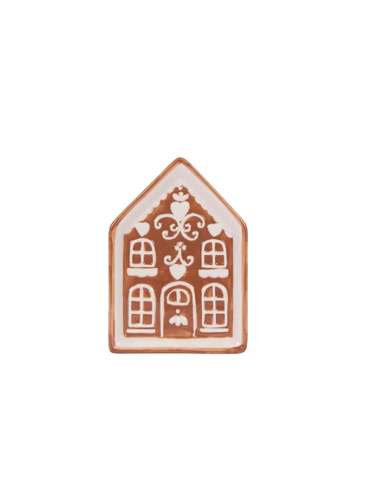 HOLLY AND IVY GINGERBREAD HOUSE TRAY