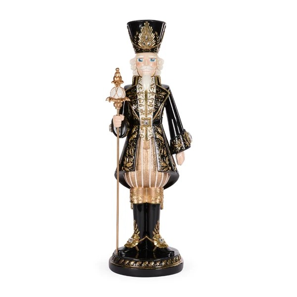 HOLLY AND IVY 63CM REGAL JEWELED NUTCRACKER