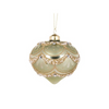 HOLLY AND IVY MINT SCALLOP ONION BAUBLE